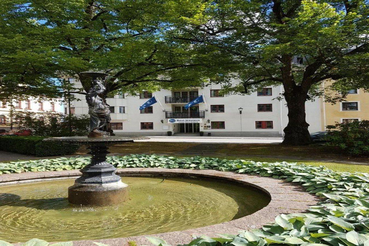 ベスト ウエスタン ホテル パーク アストリア Enköping エクステリア 写真